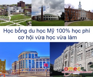 HỌC BỔNG DU HỌC MỸ 100% HỌC PHÍ VÀ THỰC TẬP TRẢ LƯƠNG 16.000 USD/KỲ