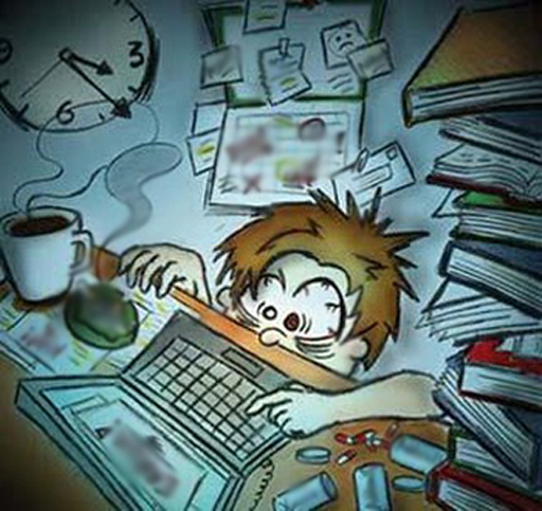 Giảm căng thằng khi thi