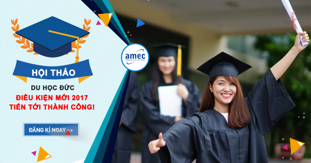 Hội thảo du học Đức: Điều kiện mới 2017- Tiến tới thành công!