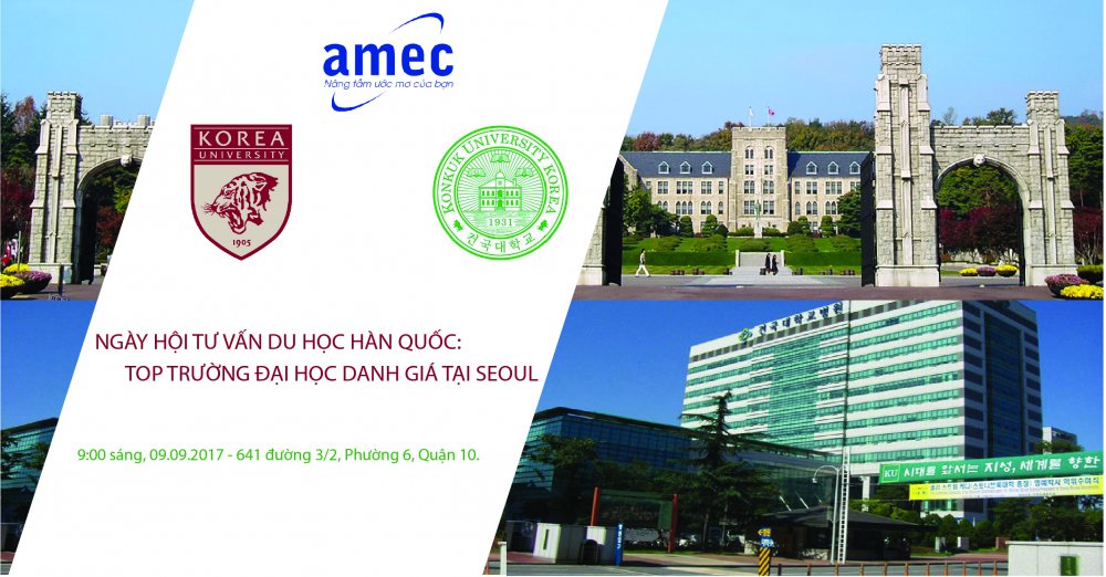 Ngày hội tư vấn du học Hàn Quốc: TOP Trường Đại học danh giá tại Seoul