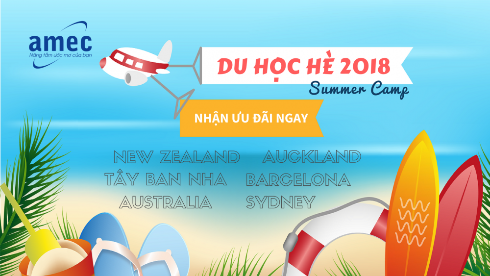 Ưu đãi lớn khi Đăng ký Summer Camp - Du học hè 2018