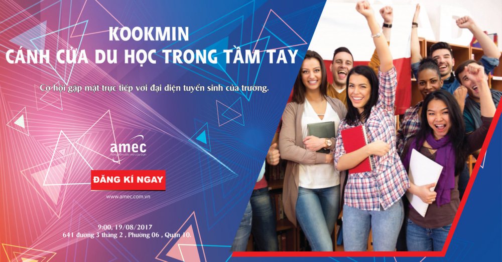 Ngày hội du học Hàn: đại học Kookmin – cánh cửa du học trong tầm tay