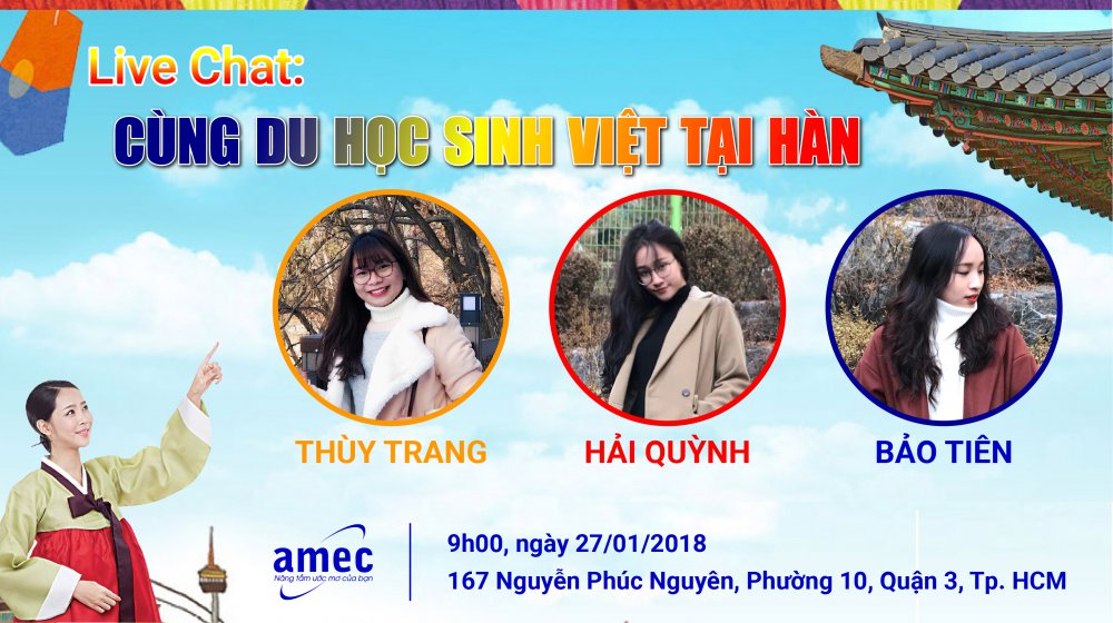 LIVECHAT: DU HỌC HÀN QUỐC CÓ THỰC SỰ “MÀU HỒNG” NHƯ BẠN NGHĨ?