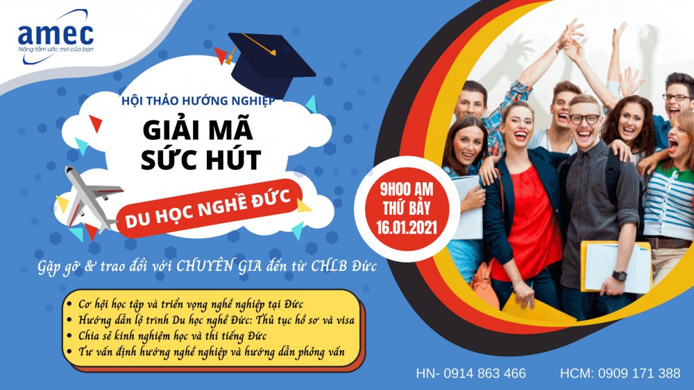 Hội thảo hướng nghiệp - Giải mã sức hút cho Du học nghề Đức