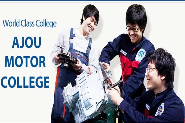 Trường cao đẳng Ajou Motor - ngôi trường đào tạo kỹ thuật ô tô hàng đầu Hàn Quốc