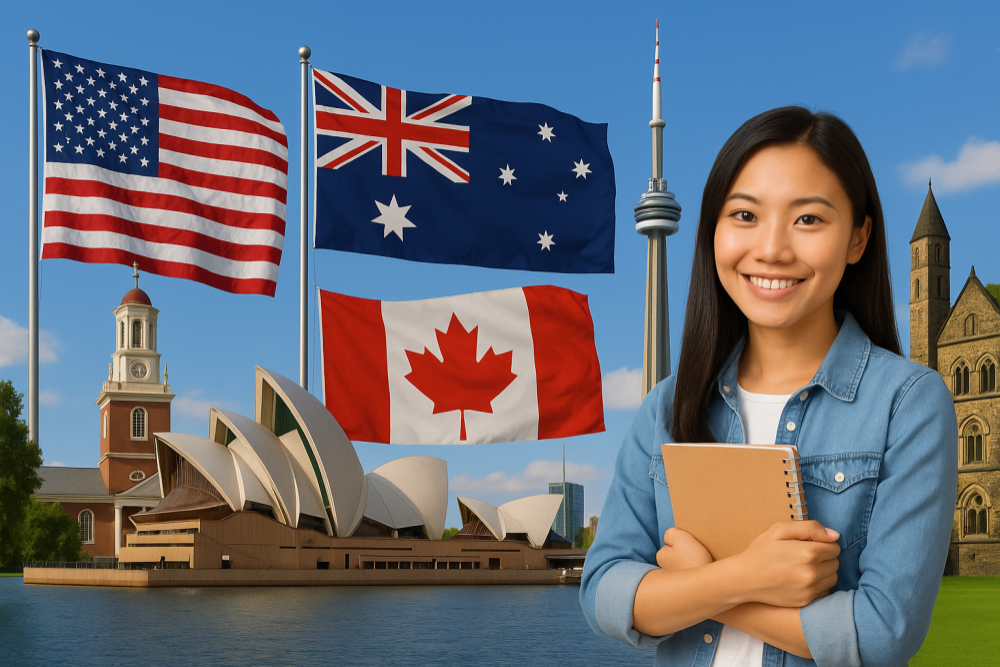 Du Học Mỹ, Úc, Canada: Cơ Hội Học Tập Quốc Tế Cho Học Sinh Việt Nam