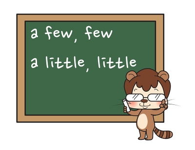 Cách sử dụng LITTLE, A LITTLE, FEW và A FEW