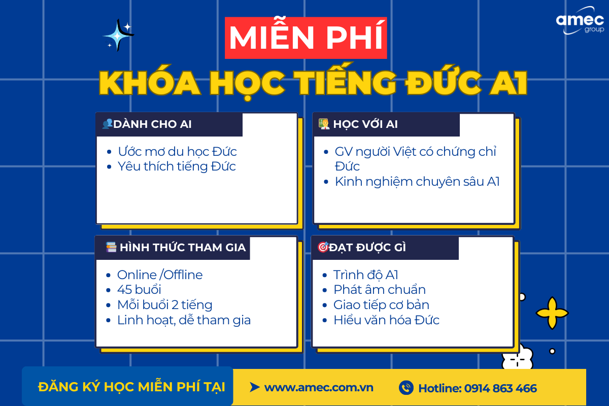 AMEC Khóa học tiếng Đức