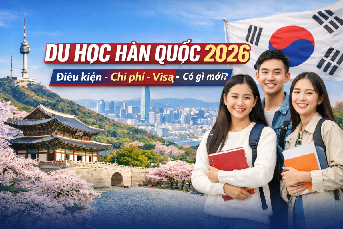 Du học Hàn Quốc 2026 có gì thay đổi? Cập nhật mới nhất về điều kiện, chi phí và visa