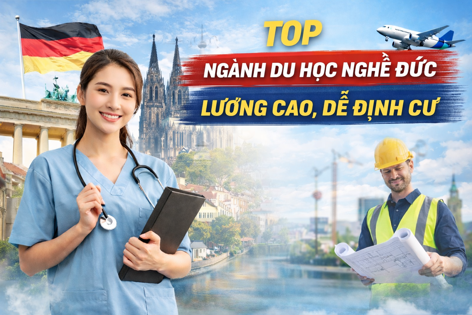 Top ngành du học nghề Đức lương cao, dễ định cư: Lựa chọn nào phù hợp năm 2026?