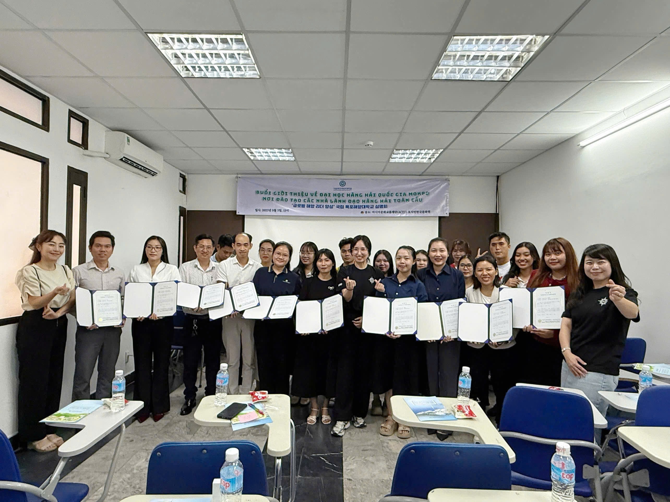 AMEC tham dự hội thảo giới thiệu Đại học Hàng hải Quốc gia Mokpo