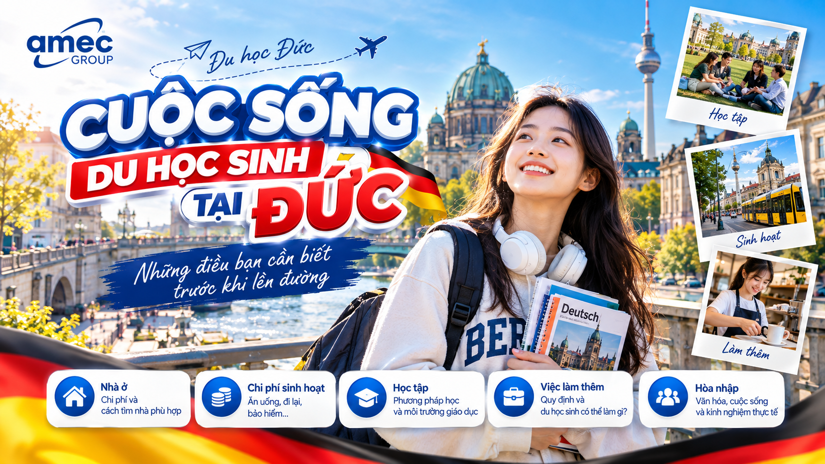 Cuộc sống du học sinh tại Đức: Những điều bạn cần biết trước khi lên đường